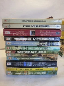 Lot Of 12 Louis L' Amour Paperback Books Western Frontier Adventure Romance - Picture 1 of 9