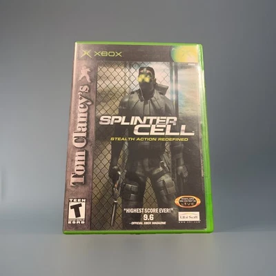 Disco Tom Clancy's Splinter Cell (Xbox Original) Basicamente Perfeito - Testado - Imagem 1 de 4