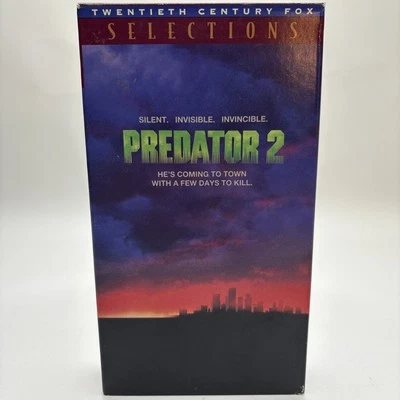 Predator 2 (VHS) Sci-Fi Action | Danny Glover | Gary Busey | Classic Movie - Image 1 of 4