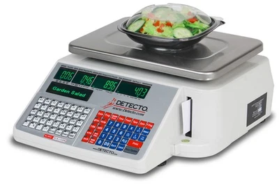 Detecto, DL1060, Deli Scale with Integral Printer, 60 lb x 0.02 lb, NTEP - Image 1 of 4