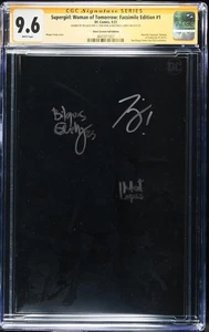 Supergirl Woman of Tomorrow #1 SDCC CGC SS SIGNED Tom King Evely +1 Silver Foil - Picture 1 of 2