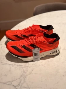 Adidas Adizero Adios Pro 3 Solar Red/Core Black/Better Scarlet - Men - 9 - Picture 1 of 11