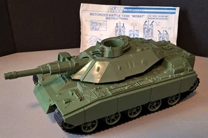 Vintage GI Joe 1982 MOBAT Motorized Battle Tank komplett funktioniert mit Bauplänen - Bild 1 von 6