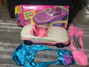 1993 Mattel Barbie Paint 'N Dazzle Car with some accessories & original box - Picture 1 of 16