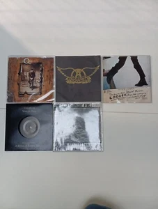 X5 Singles Vinyl Records Coldplay Aerosmith David Bowie Roy Orbison Cass Lot 102 - Picture 1 of 6