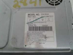 Radio Receiver CD Player 2007-2009 Cadillac DTS 25818944 - Imagen 1 de 12