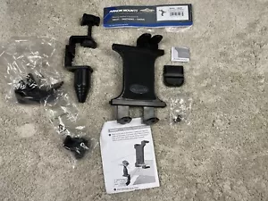 Arkon Model TAB086 4” Heavy-Duty Tablet Mount W/ Adjustable C-ClampBaseNEW Open - Picture 1 of 6