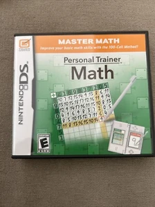Master Math Personal Trainer MATH (Nintendo DS)  W Manual Tested  - Picture 1 of 3