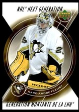 2005-06 Upper Deck McDonald's Next Generation Marc-Andre Fleury Pittsburgh