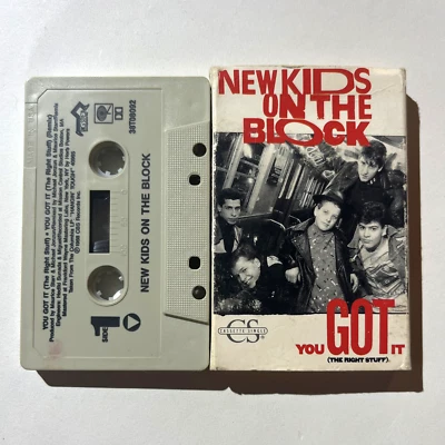 New Kids on the Block- You Got It (The Right Stuff) (Cassette Tape Single) 1988 - Image 1 of 2