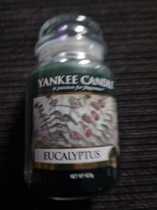 Yankee Candle large jar Eucalyptus (photos of actual candle) - Picture 1 of 5