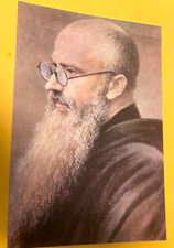 Saint Maximilian Kolbe Post Card Image, New from Japan