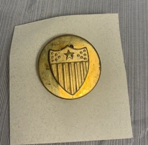 Cravatta cappello bavero spille uniforme scudo 13 stelle e strisce militare USA - Foto 1 di 2