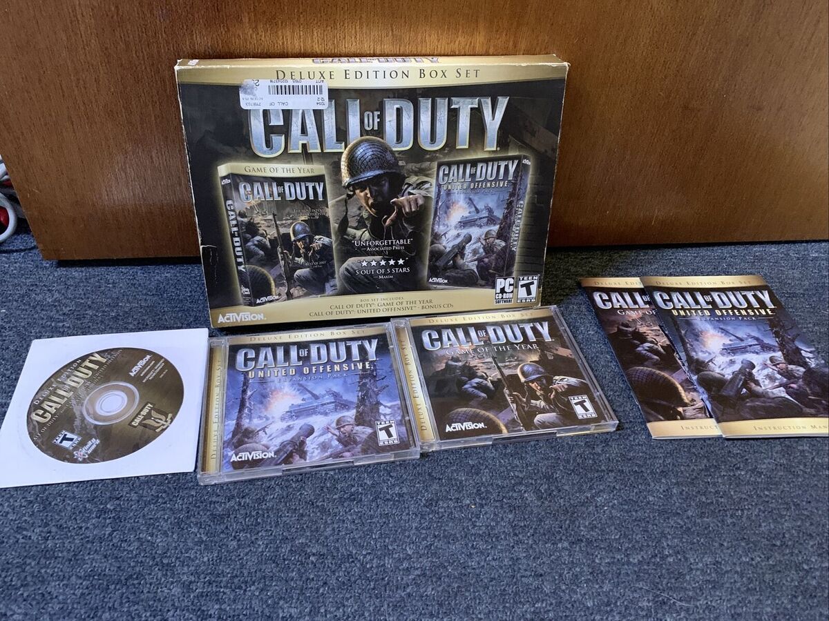 Call of Duty Deluxe Video Games with Expansion Pack for sale Call of Duty Deluxe Video Games with Expansion Pack for sale