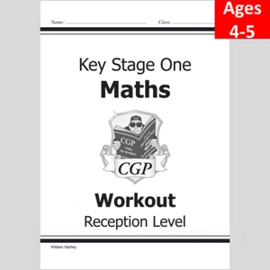 Reception Ages 4-5 Maths Workout with Answer Cgp - Picture 1 of 6