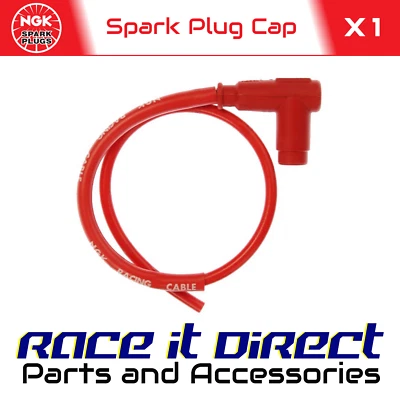 Tapa de bujía para SUZUKI RM 125 1992-1997 NGK rojo Foto 1 de 2