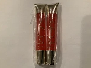 2 L'Oreal Paris Le Gloss Hydrating Lip Glosses Colour Riche 157 Red Ravishing - Picture 1 of 2