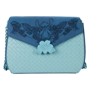 Disney Stitch Embroidered Floral Crossbody Bag (NWT) - Picture 1 of 5