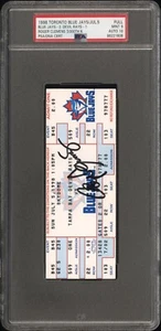 Roger Clemens 3000th K Strikeout 7/5/98 Full Box Office Signed Ticket PSA MINT 9 - Picture 1 of 2