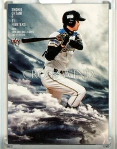 Shohei Ohtani 2013 BBM 2nd Version CROSS WIND Nippon-Ham Fighters #cw58 - Picture 1 of 2
