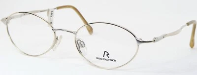 Vintage RODENSTOCK R 4238 A GOLD /SILVER EYEGLASSES GLASSES FRAME 50-18-135mm - Image 1 of 4