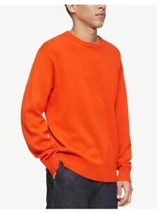 Calvin Klein Men's Long Sleeve Cashmere Wool Sweater Size Regular Large L