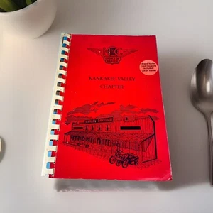 Harley Davidson Cookbook Kankakee Valley Chapter Fundraiser Recipes Cook book 92 - Picture 1 of 8