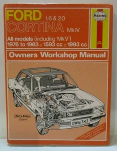 Haynes - Ford Cortina 1.6 & 2.0 Todos los modelos 1976 - 83 Manual del taller del propietario 586 - Imagen 1 de 7