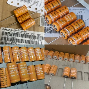 2pcs SIEMENS EPCOS SIKOREL 125℃ LL Axial Electrolytic Capacitors HiFi Audio - Picture 1 of 5
