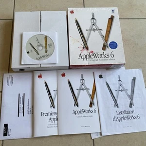 Logiciel AppleWorks 6 6.2 Software Application Pour Mac OS X - Afbeelding 1 van 9