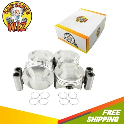 Conjunto de pistão de motor compatível com 02-11 Acura Honda RSX 2.0L K20A2 K20Z1 - Imagem 1 de 2