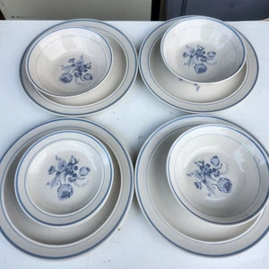 Jardin Bleu Brick Oven Stoneware 10pc Set - Picture 1 of 6