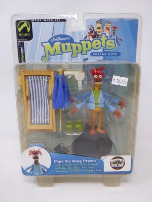 Figura de acción de colección Palisades Muppet Show Pepe el rey langostino serie 5 Foto 1 de 2