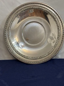 Vintage Reed & Barton verziertes versilbertes rundes Serviertablett 12 Zoll - Bild 1 von 6