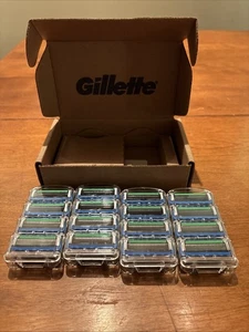 Recambios de hoja de afeitar manual Gillette Fusion para hombre - 16 unidades, 5 hojas, totalmente nuevos - Imagen 1 de 2