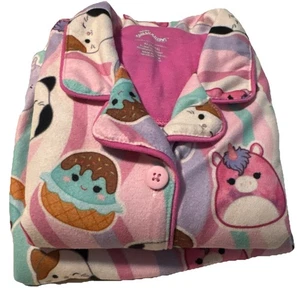 Squishmallows Soulshmallows Girls Pajamas Set Long Sleeve Pants XL 14/16 - Picture 1 of 14