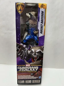 FIGURINA NUOVA CON SCATOLA 2016 GUARDIE DELLA GALASSIA TITAN HERO SERIES ROCKET PROCIONE 12” - Foto 1 di 3
