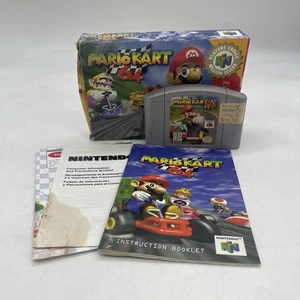 Mario Kart 64 Game N64 With Original Box and With Inserts Complete Bundle - Picture 1 of 11