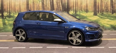 1/18 奥托莫比尔 2010 年大众高尔夫 R 蓝色树脂模型汽车 * 阅读 * * — 第 1/4 张图片