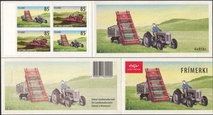 Iceland 2008 Ferguson Tractor/Bulldozer/Farming/Transport 4v bklt (is1057) - Picture 1 of 1