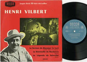 "MANON DES SOURCES de Marcel PAGNOL" Henri VILBERT (LP 25cm 33tours original) EX - Imagen 1 de 2