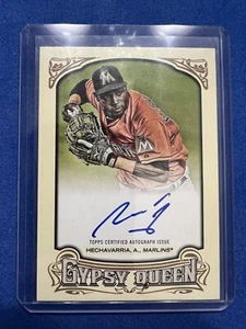 2014 Topps Gypsy Queen - Autographs #GQA-AH Adeiny Hechavarria (AU) - Picture 1 of 2