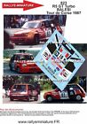 Decals 1/32 Ref 0823 Renault 5 Gt Turbo Balesi Tour De Corse 1987 Rallye Rally