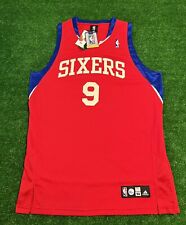 VTG Adidas Authentic Philadelphia 76ers Sixers Andre Iguodala Jersey Mens Sz 54