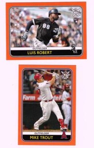 2020 TOPPS BIG LEAGUE ORANGE SINGLES #1-150-PICK FROM DROPDOWN