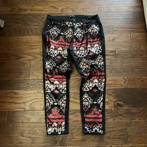 Ashley Stewart Western Sequin Pants Womens Size 18 Disco Party - Picture 1 of 3