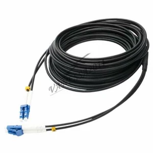 Lc-Lc UPC Sm 9/125 Blindé Fibre Câble Duplex Optique Brassage Cordon 60M - Photo 1/7