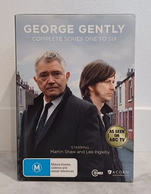 GEORGE GENTLY COMPLETE SERIES ONE TO SIX - 1-6 / DVD BOX SET REGION 4 PAL - image 1 of 4