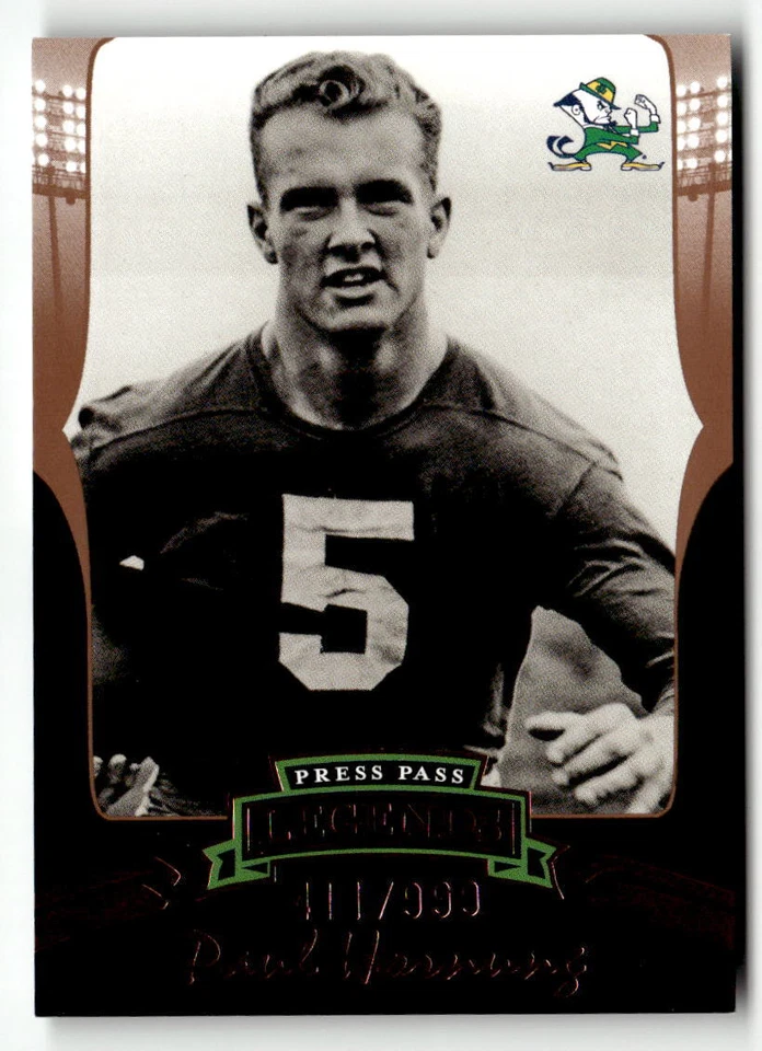 2006 Press Pass Legends #B69 Paul Hornung Bronze - Image 1 of 2