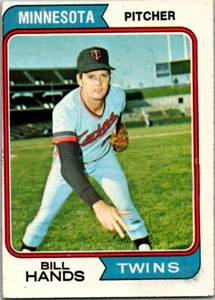 1974 Topps Bill Hands Minnesota Twins #271 - Picture 1 of 2